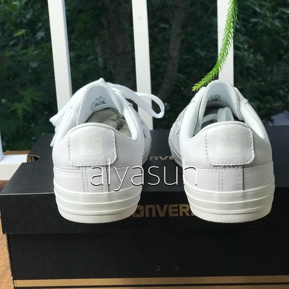 NWT Converse Ctas HI Player OX White M AUTHENTIC - Picture 5 of 8